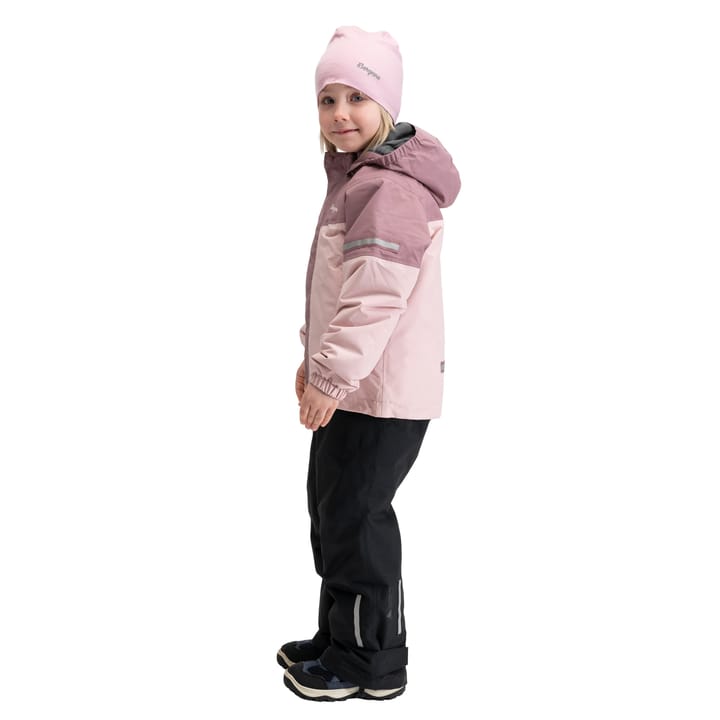 Bergans Kids' Lilletind Insulated Shell Jacket Faded Pink/rose Dust Bergans