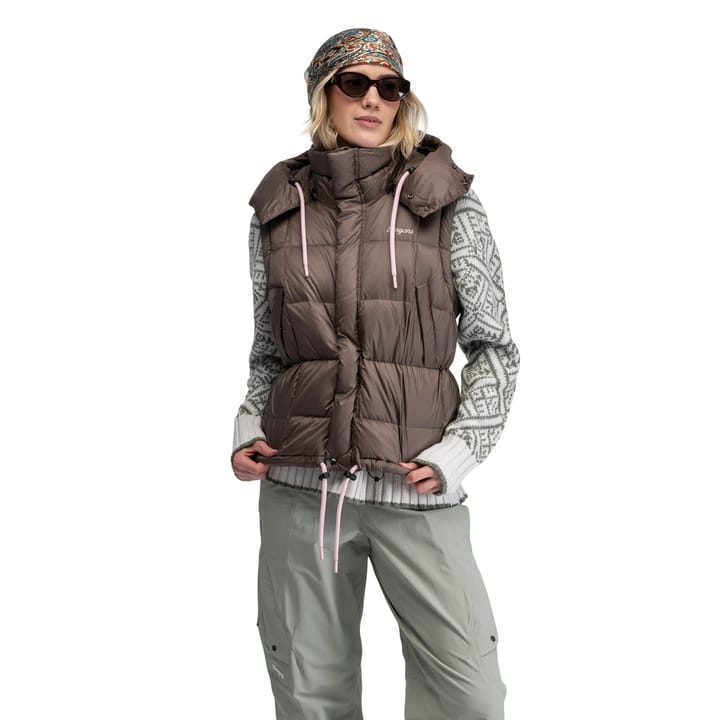 Bergans Women´s Vega Down Hood Jacket Hot Cocoa Bergans