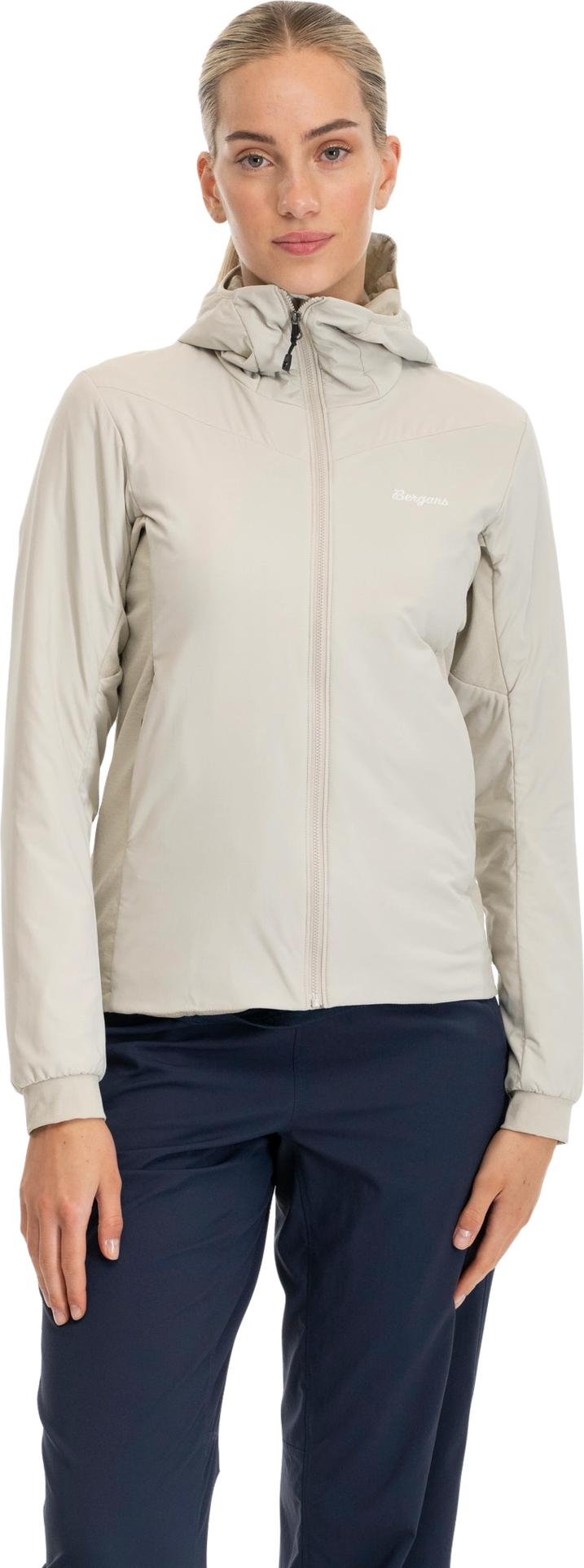 Bergans Women's Holo Insulated Hood Jacket Coastal Sand Bergans