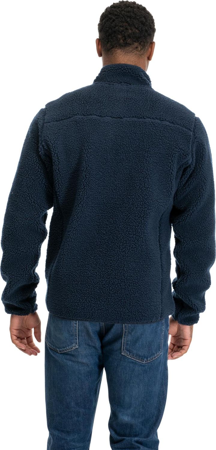 Bergans Men's Lunnan Pile Fleece Jacket Navy Blue Bergans