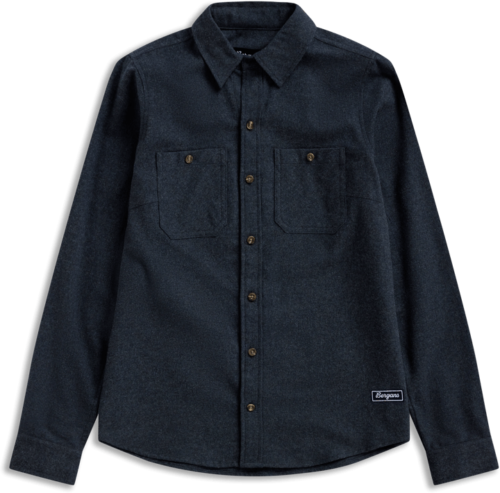 Bergans Men's Nordmarka Flannel Shirt Navy Blue Bergans