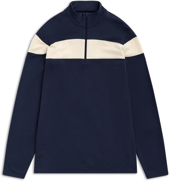 Bergans Men´s Uldal Wool Half Zip  Dark Navy/creme Bergans