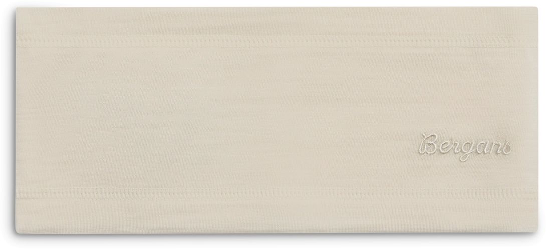 Bergans Wool Headband Vanilla White