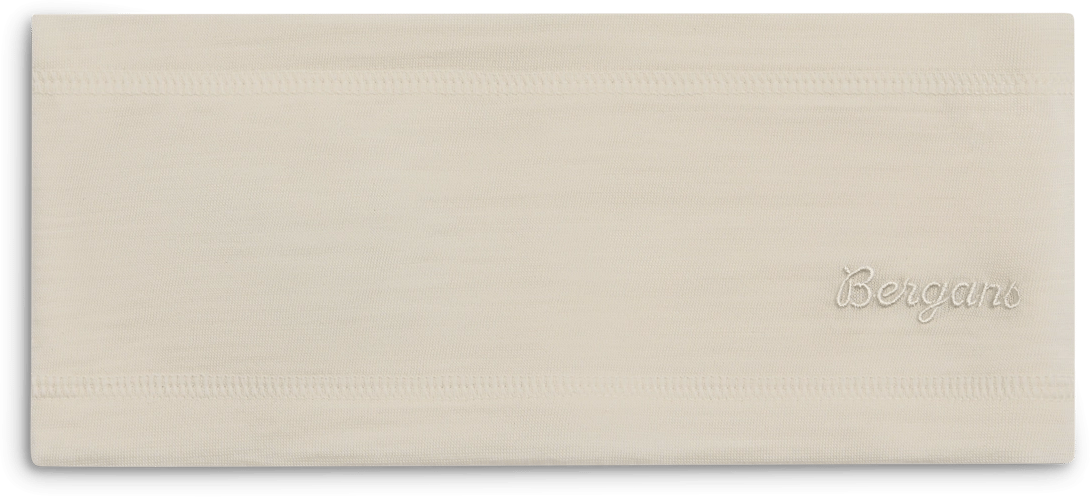 Bergans Wool Headband Vanilla White