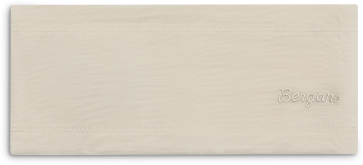Bergans Wool Headband Vanilla White Bergans