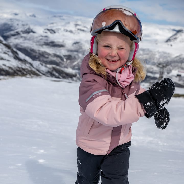 Bergans Kids' Lilletind Insulated Shell Jacket Faded Pink/rose Dust Bergans