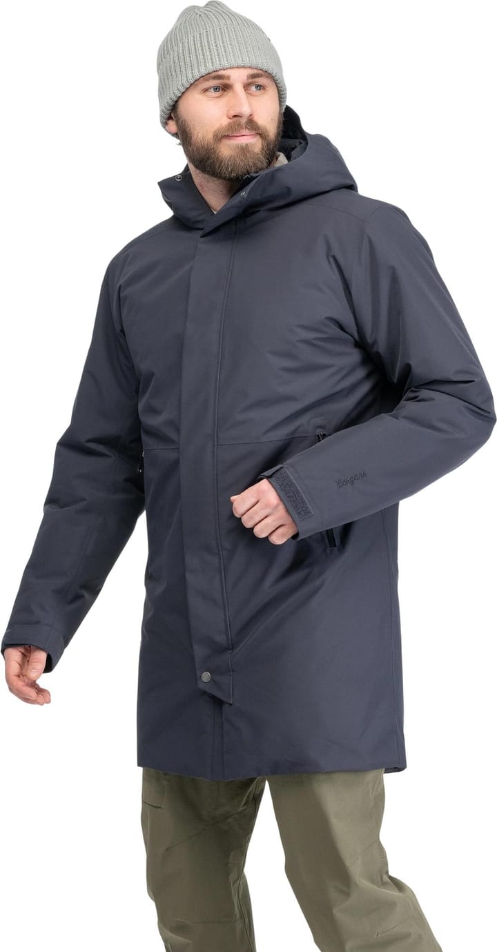 Bergans Men's Urban Insulated Shell Coat  Dark Shadow Grey Bergans