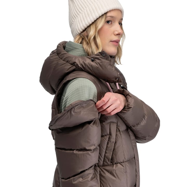 Bergans Women´s Vega Down Hood Jacket Hot Cocoa Bergans