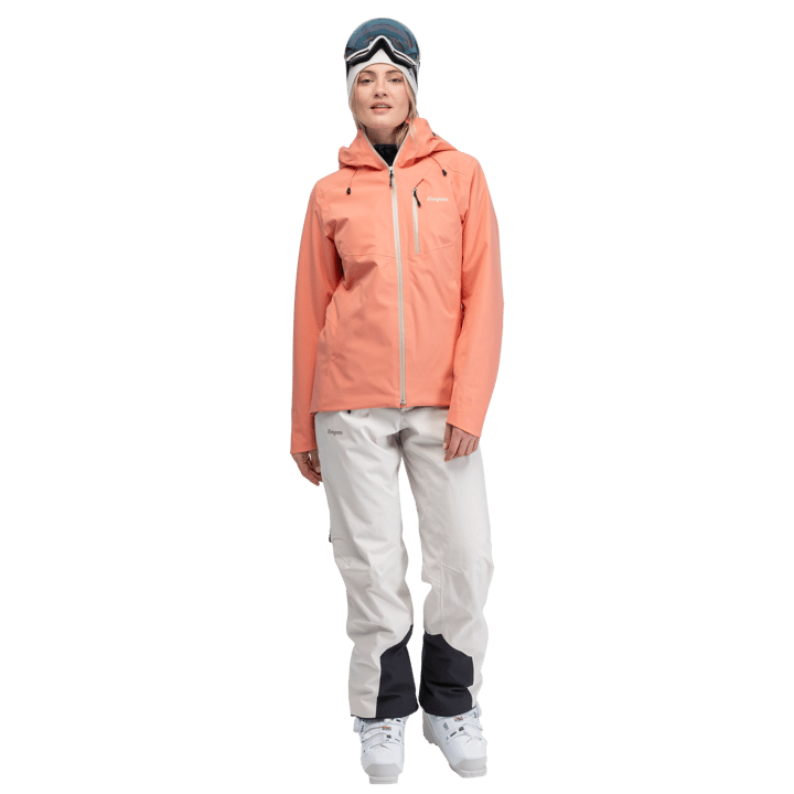 Bergans Women's Oppdal Insulated Shell Jacket Light Weathered Red Bergans