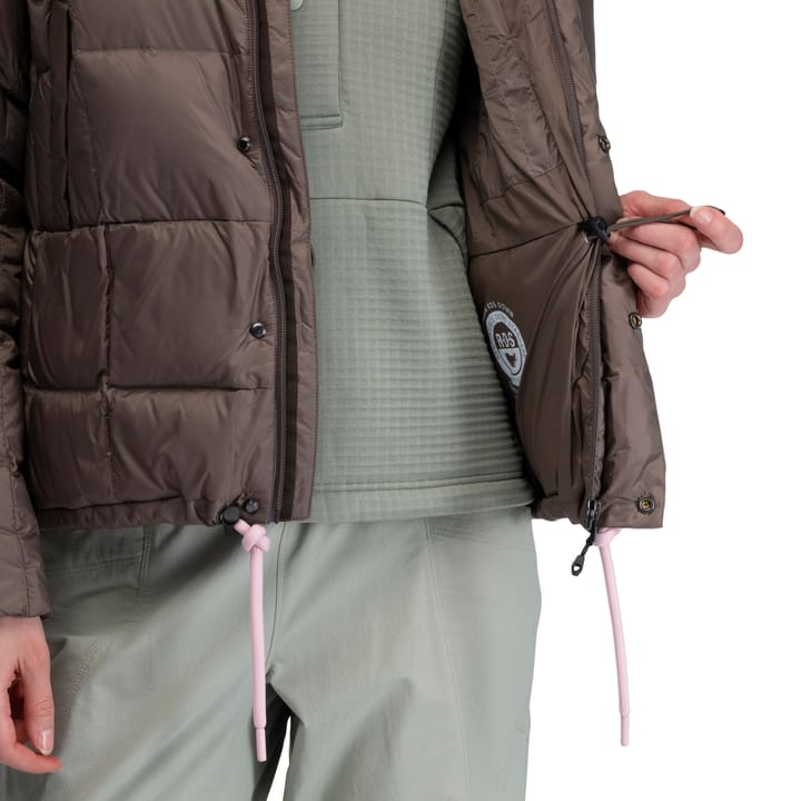 Bergans Women´s Vega Down Hood Jacket Hot Cocoa Bergans