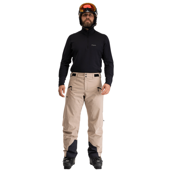 Bergans Men's Oppdal Insulated Shell Pants Sandstone Bergans