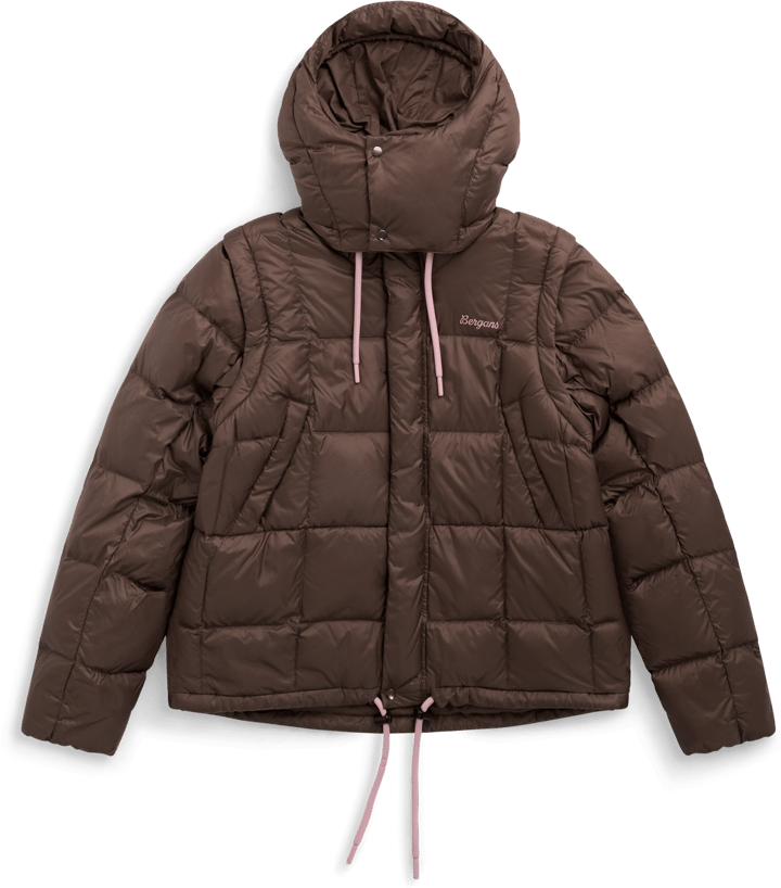 Bergans Women´s Vega Down Hood Jacket Hot Cocoa Bergans