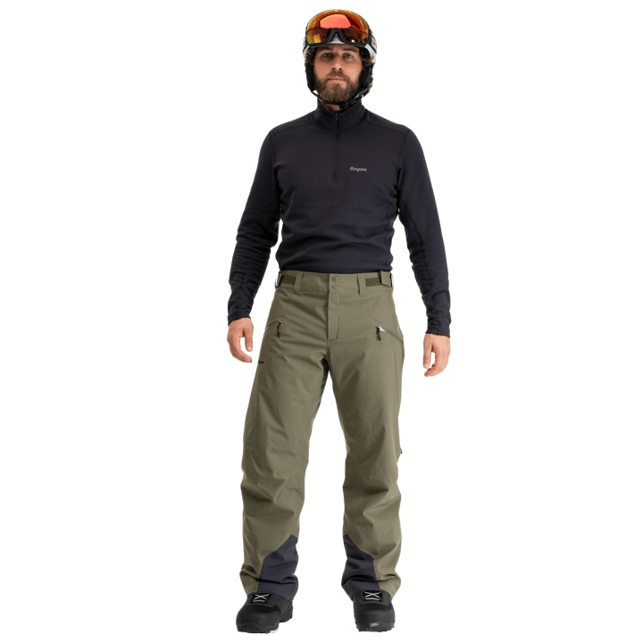 Bergans Men's Oppdal Insulated Shell Pants Pine Forest Bergans