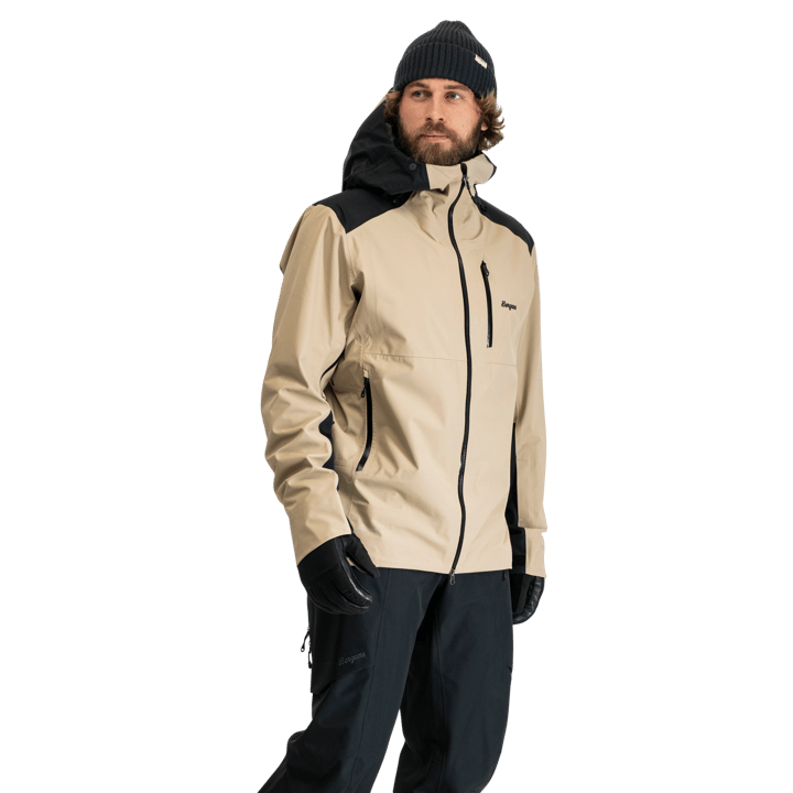 Bergans Men's Oppdal 3L Shell Jacket Sandstone/black Bergans