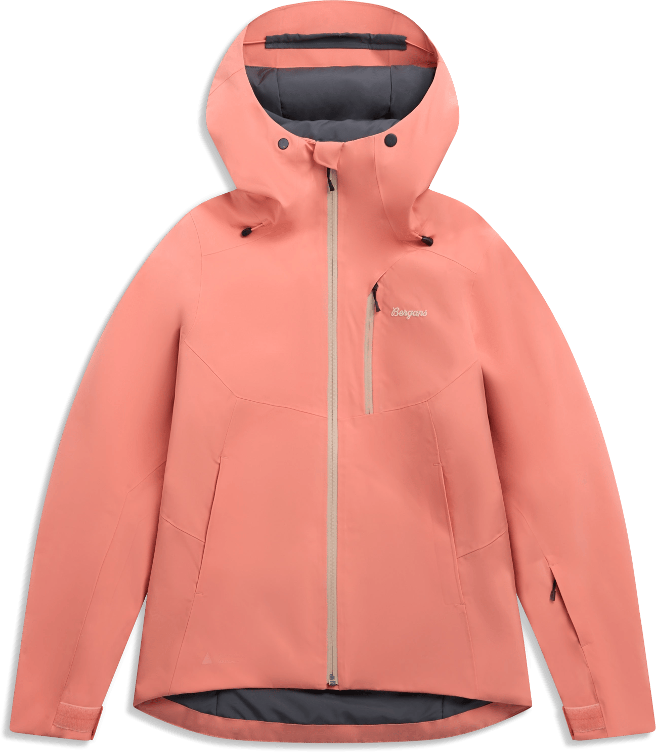 Bergans Women's Oppdal Insulated Shell Jacket Light Weathered Red
