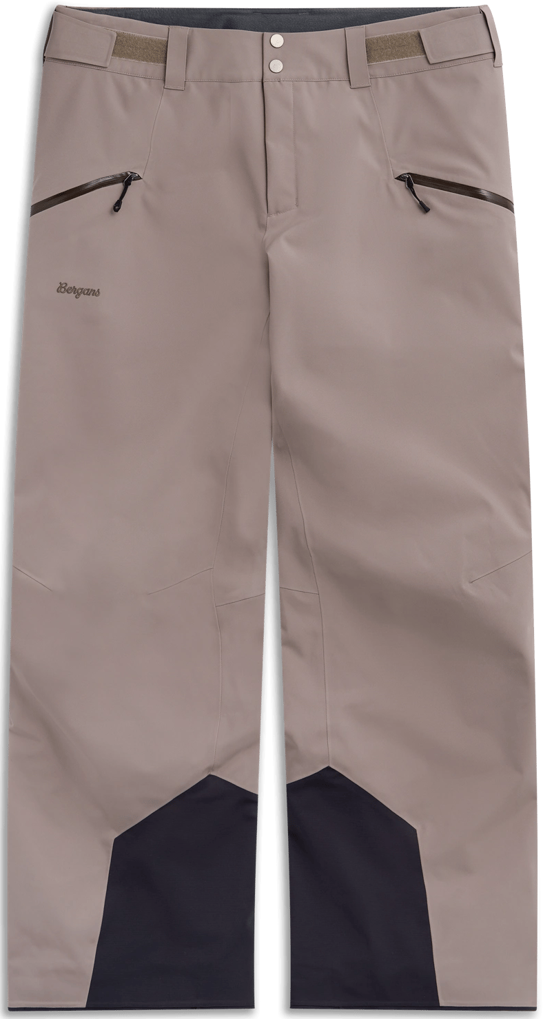 Bergans Men's Oppdal Insulated Shell Pants Rock Taupe