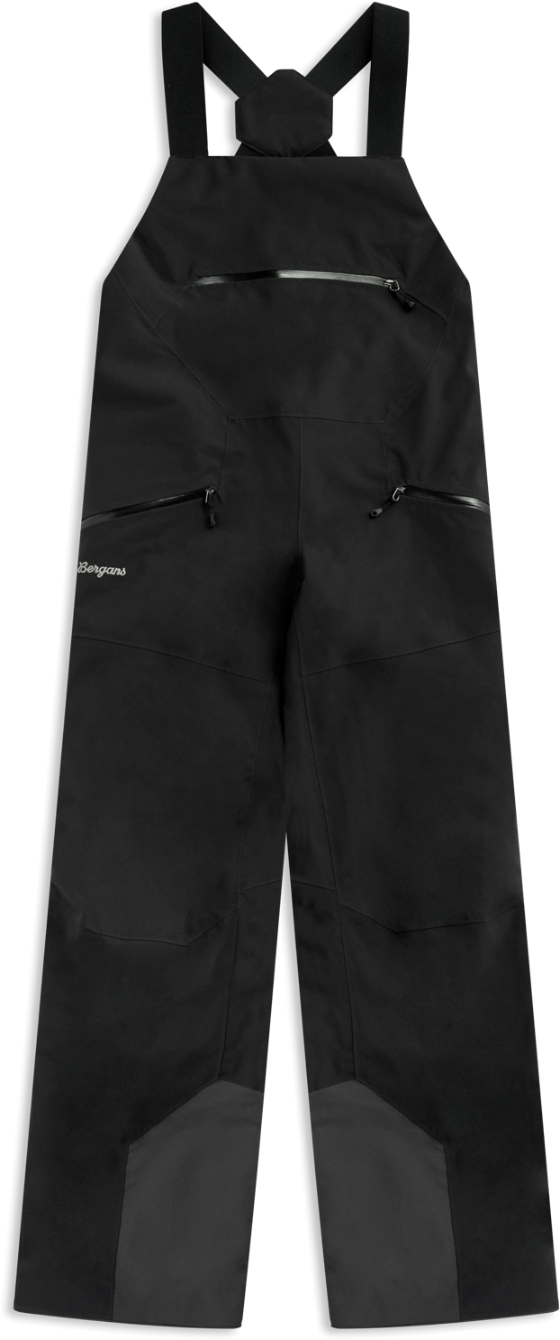 Bergans Women´s Oppdal Insulated Shell Bib Pants  Black Bergans