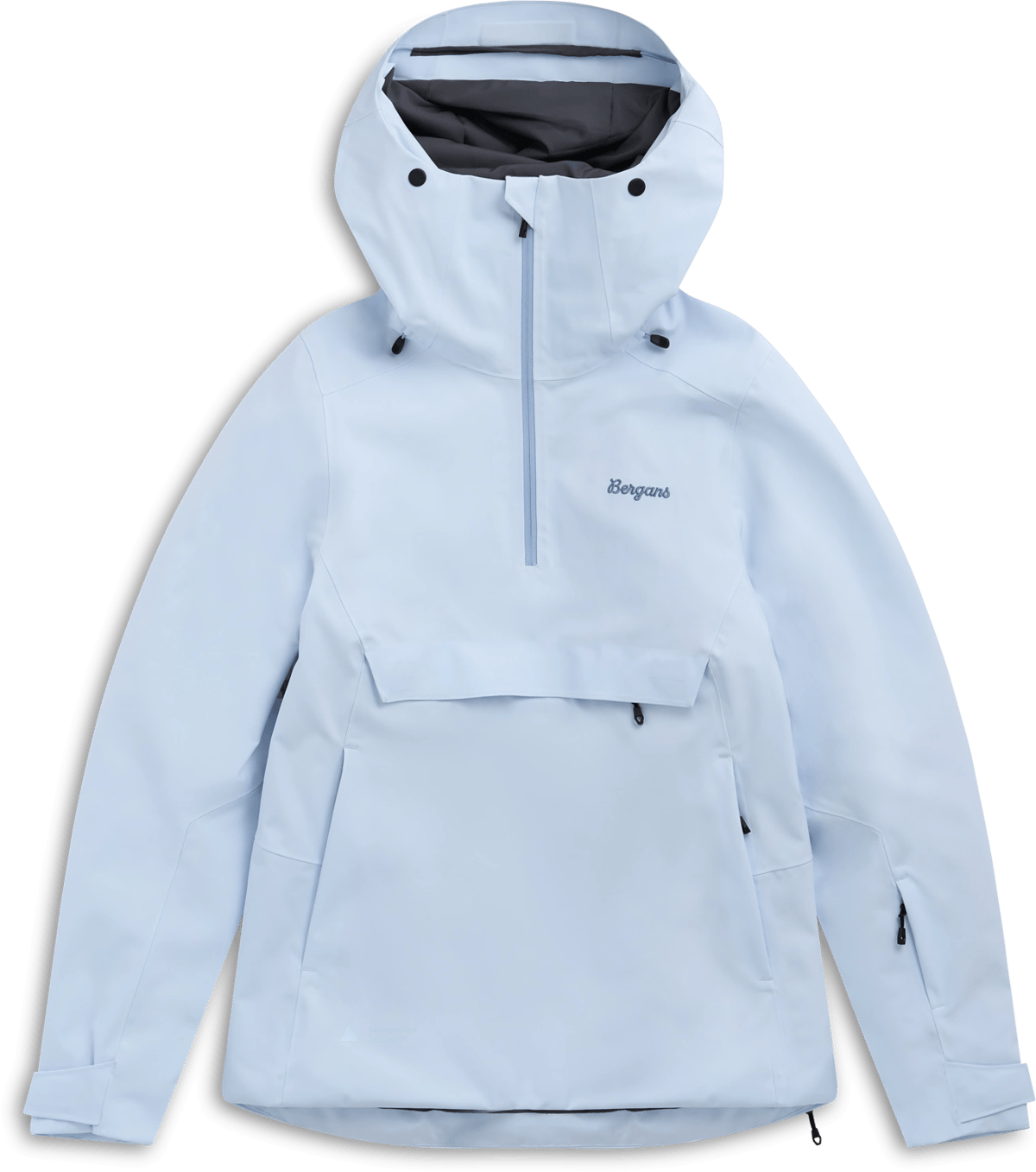 Bergans Women´s Oppdal Insulated Shell Anorak Light Dusty Blue