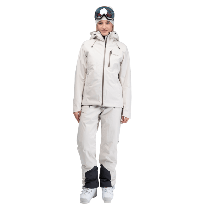 Bergans Women's Oppdal Insulated Shell Jacket Bone White Bergans