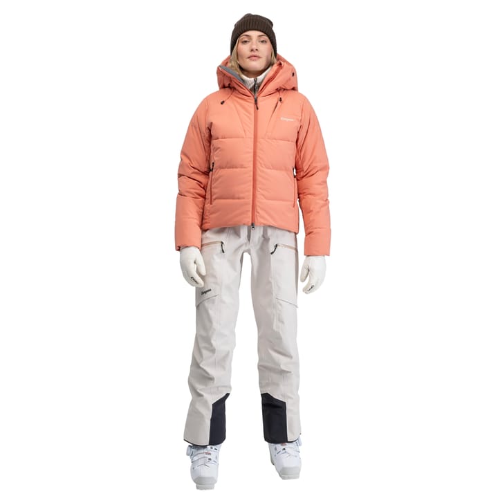 Bergans Women´s Oppdal Down Jacket  Light Weathered Red Bergans