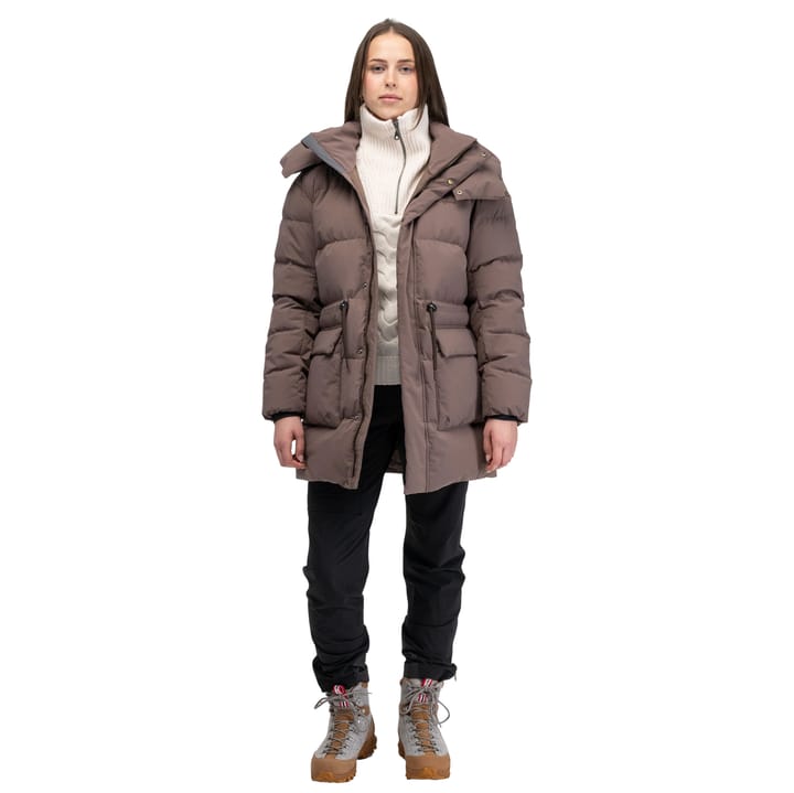 Bergans Women´s Dyna Down Hood Jacket Hot Cocoa Bergans