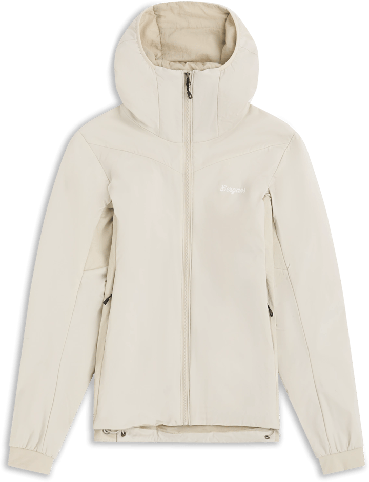 Bergans Women's Holo Insulated Hood Jacket Coastal Sand Bergans