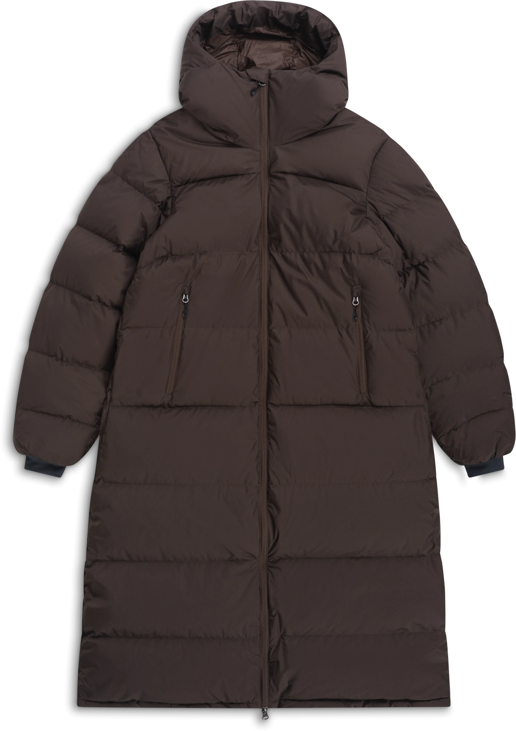 Bergans Women's Urban Down Long Coat Dark Chocolate