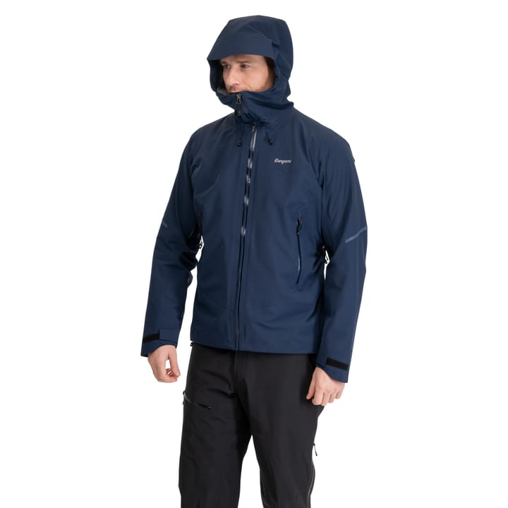 Bergans Men's Rabot Alpine 3L Shell Jacket Navy Blue Bergans