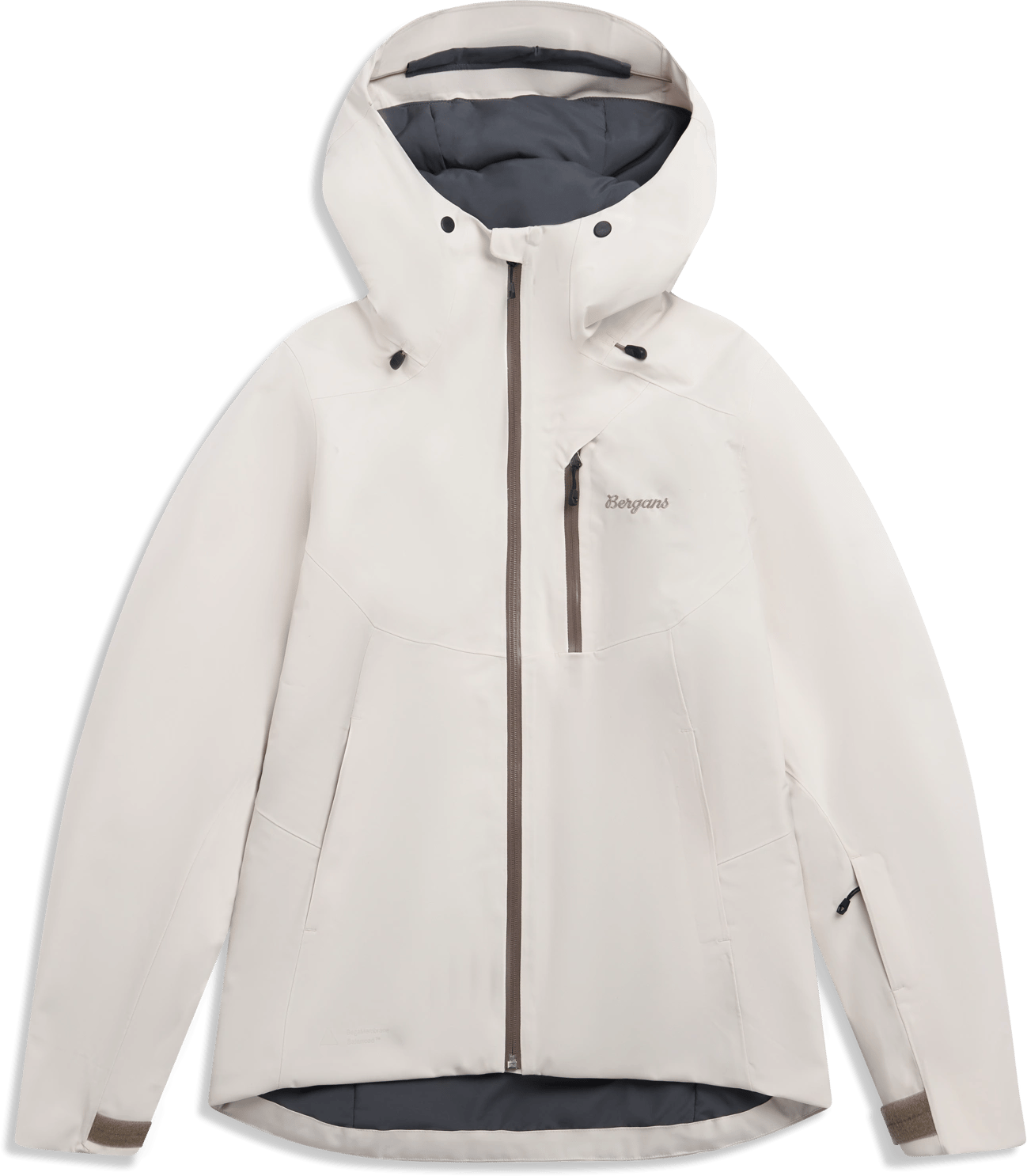 Bergans Women's Oppdal Insulated Shell Jacket Bone White