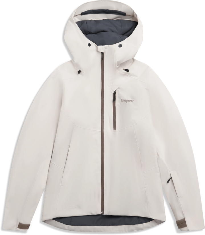 Bergans Women's Oppdal Insulated Shell Jacket Bone White Bergans