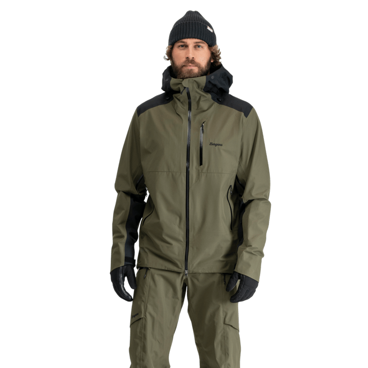 Bergans Men's Oppdal 3L Shell Jacket Pine Forest/black Bergans