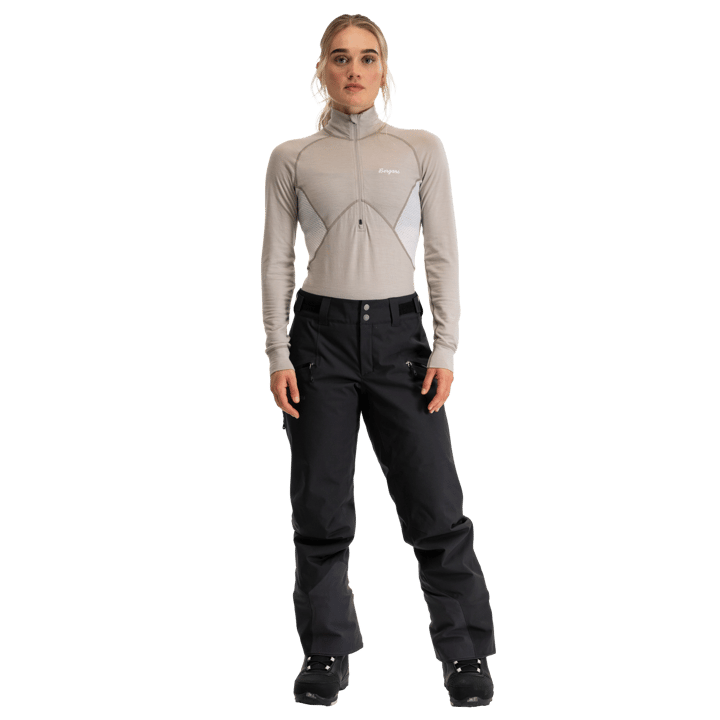 Bergans Women's Oppdal Insulated Shell Pants Black Bergans