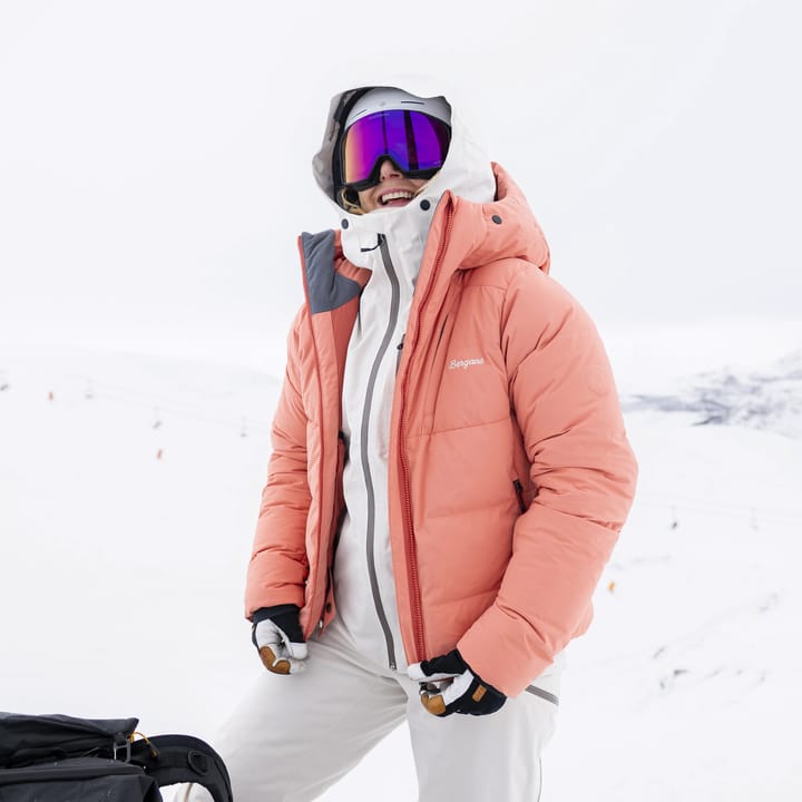 Bergans Women´s Oppdal Down Jacket  Light Weathered Red Bergans