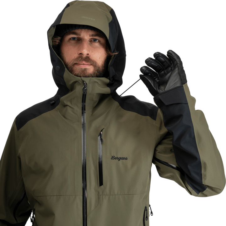 Bergans Men's Oppdal 3L Shell Jacket Pine Forest/black Bergans