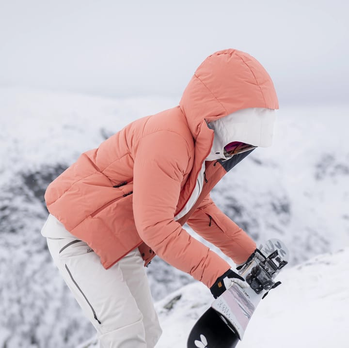 Bergans Women´s Oppdal Down Jacket  Light Weathered Red Bergans