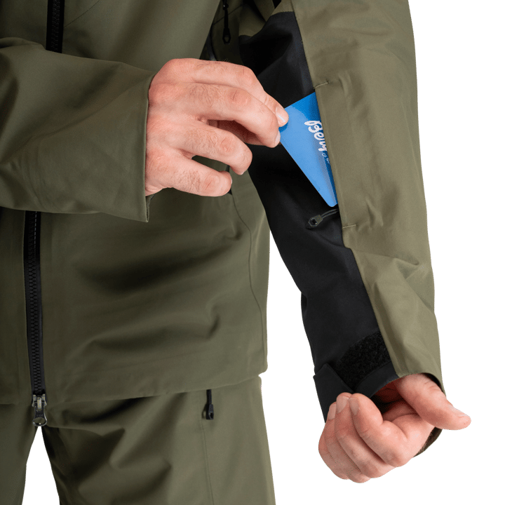 Bergans Men's Oppdal 3L Shell Jacket Pine Forest/black Bergans