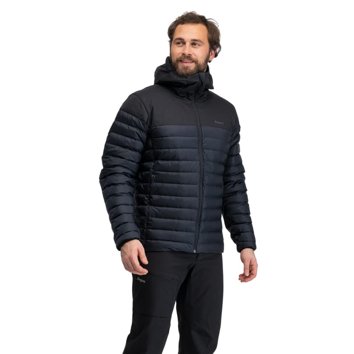 Bergans Men´s Lom Light Down Hood Jacket  Black Bergans