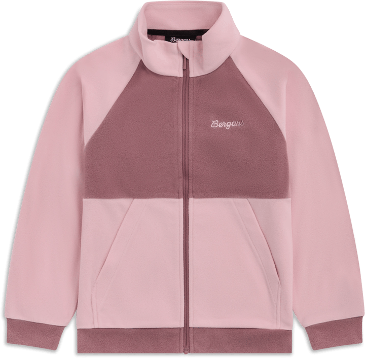 Bergans Kid´s Lilletind Fleece Set  Faded Pink/rose Dust Bergans