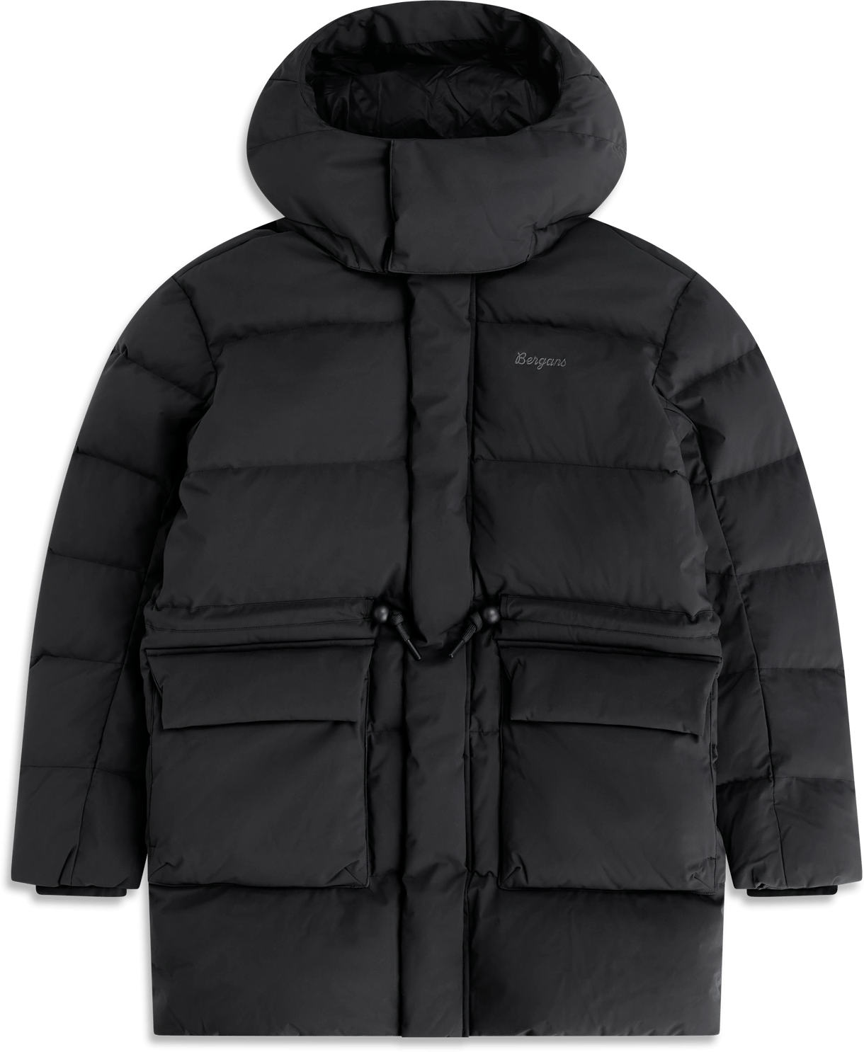 Bergans Women´s Dyna Down Hood Jacket Dark Shadow Grey