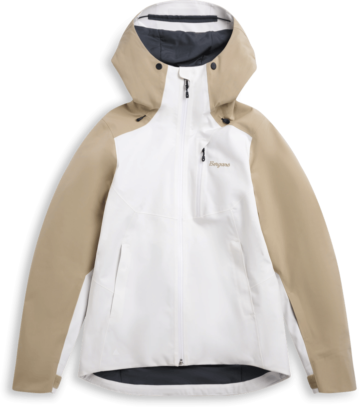 Bergans Women's Oppdal Insulated Shell Jacket Arctic White/sandstone Bergans