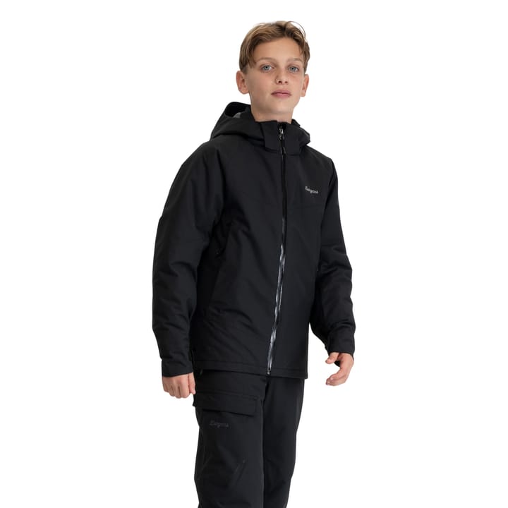 Bergans Juniors' Storetind Insulated Shell Jacket Black Bergans