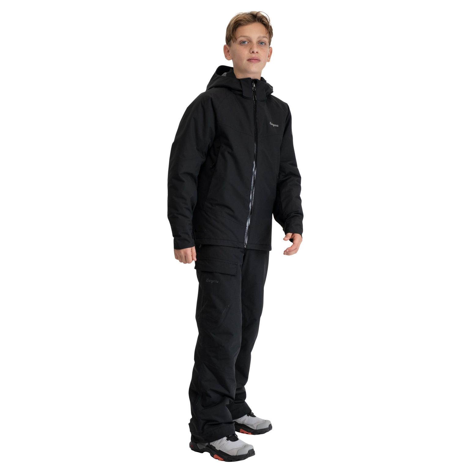 Bergans Juniors' Storetind Insulated Shell Jacket Black