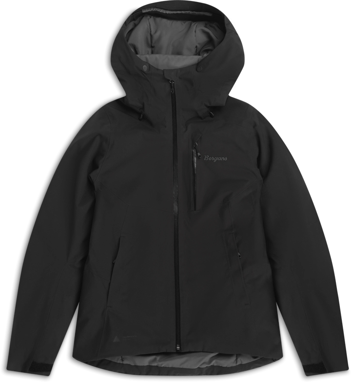 Bergans Women's Oppdal Insulated Shell Jacket Black Bergans