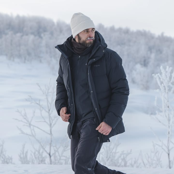 Bergans Men´s Dyna Down Hood Jacket Dark Shadow Grey Bergans