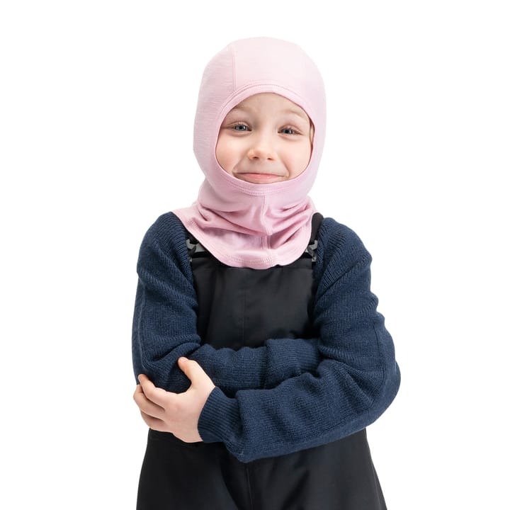 Bergans Junior's Bergans Wool Balaclava Faded Pink Bergans