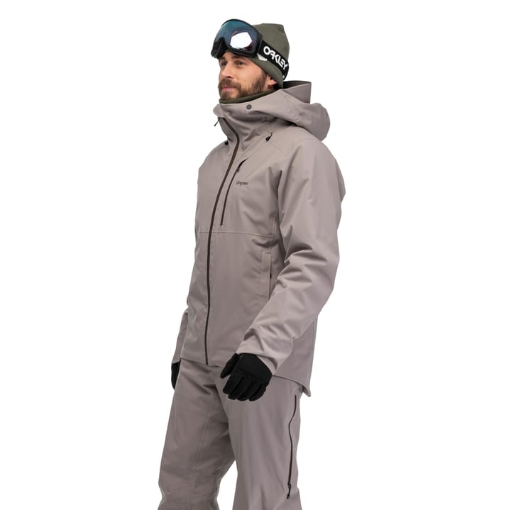 Bergans Men's Oppdal Insulated Shell Jacket Rock Taupe Bergans