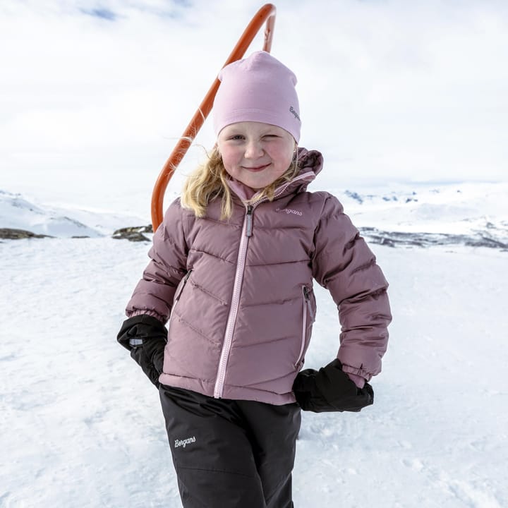 Bergans Kids' Warm Down Jacket Rose Dust Bergans