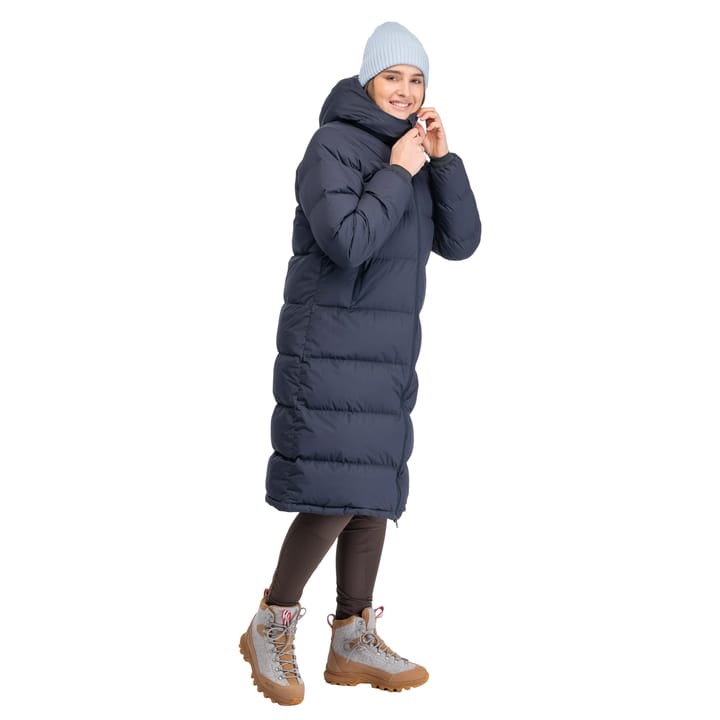 Bergans Women's Urban Down Long Coat Dark Navy Bergans
