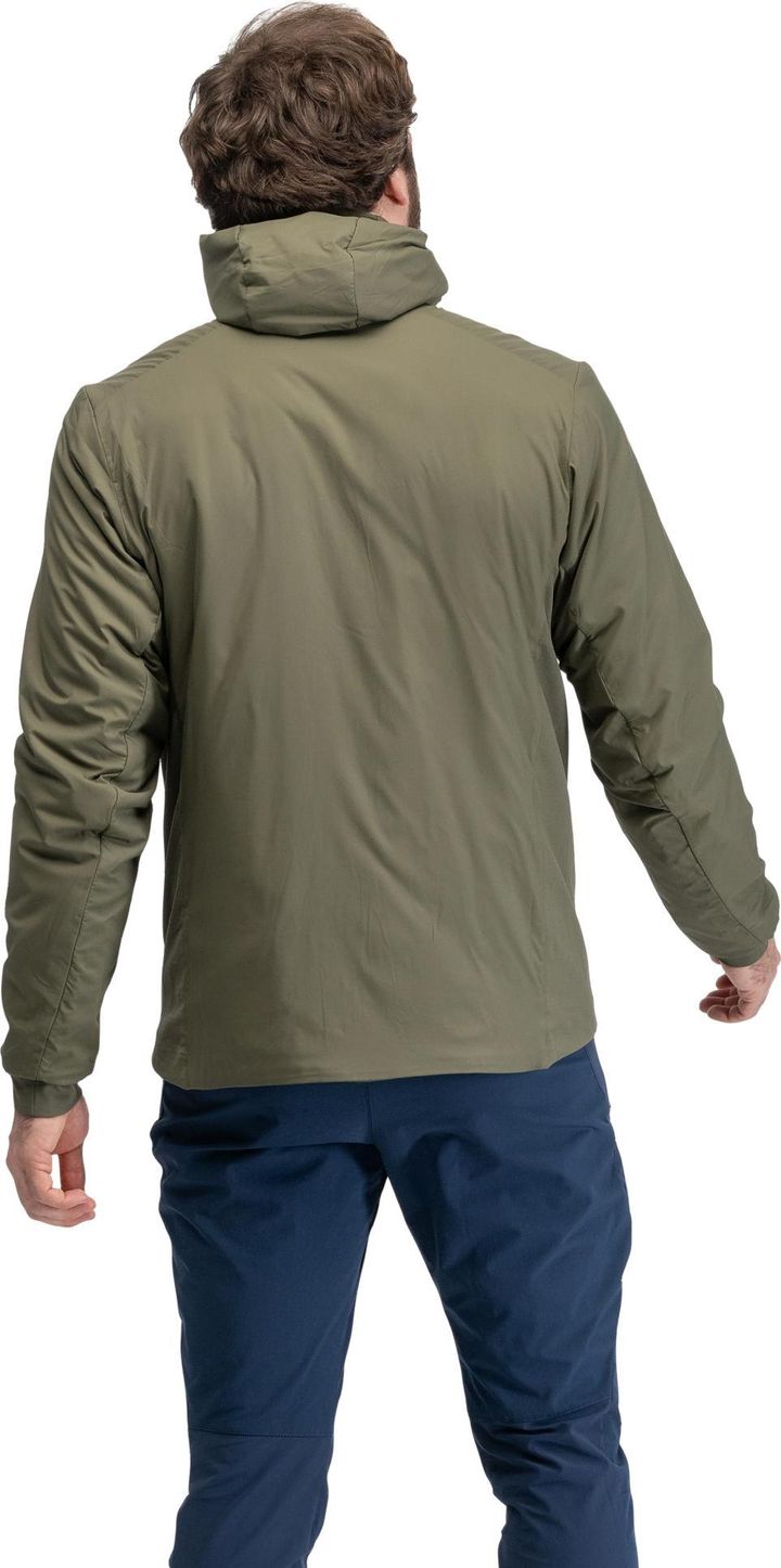 Bergans Men's Holo Insulated Hood Jacket Dark Green Mud Bergans