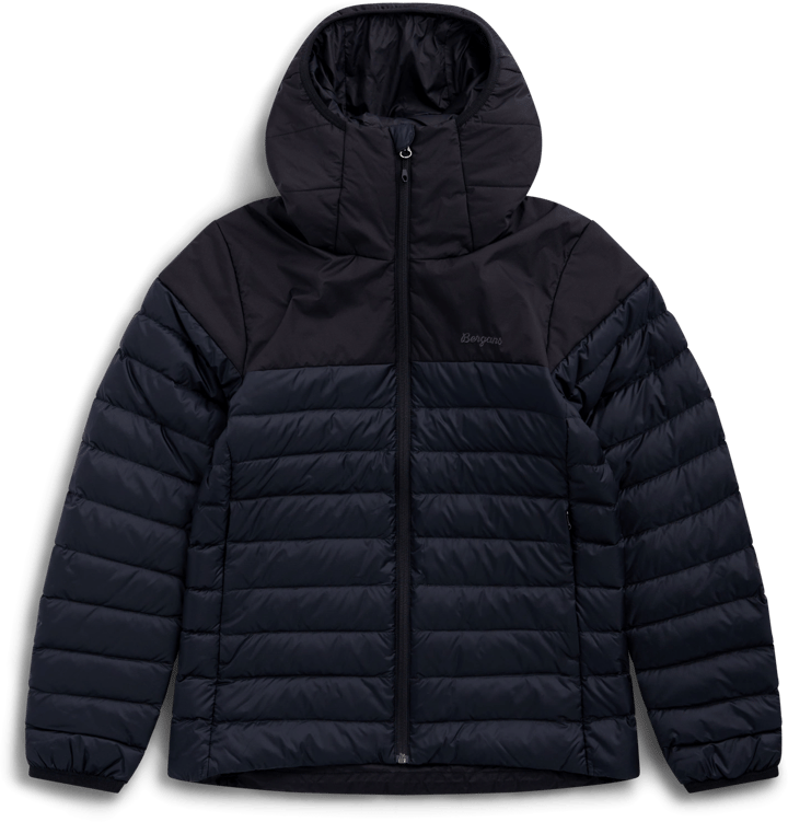 Bergans Women´s Lom Light Down Hood Jacket  Black Bergans